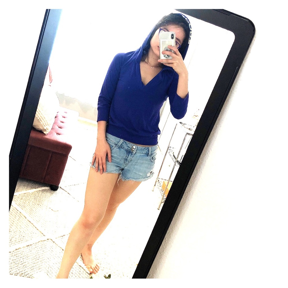 Cute purple hoodie